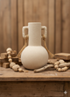 Ceramic & Sand Jar Decor with two hands