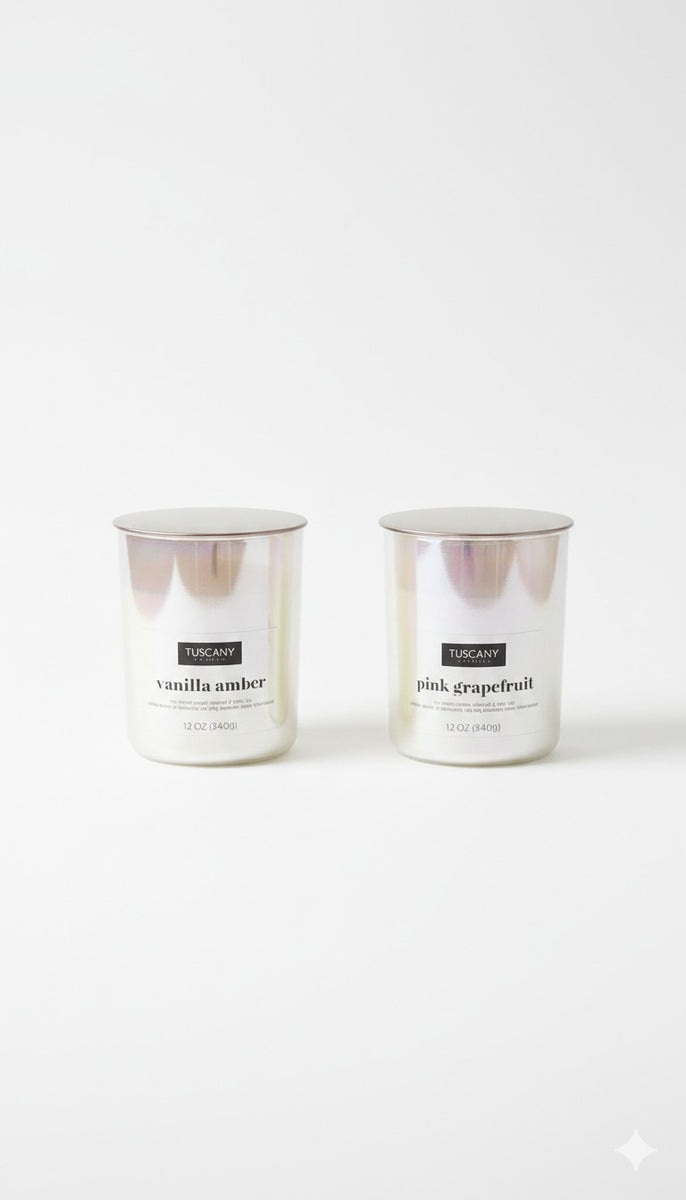 Glass candles
