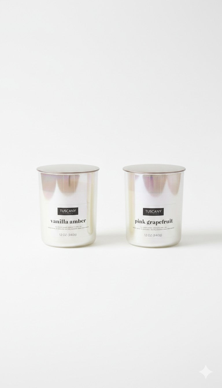 Glass candles