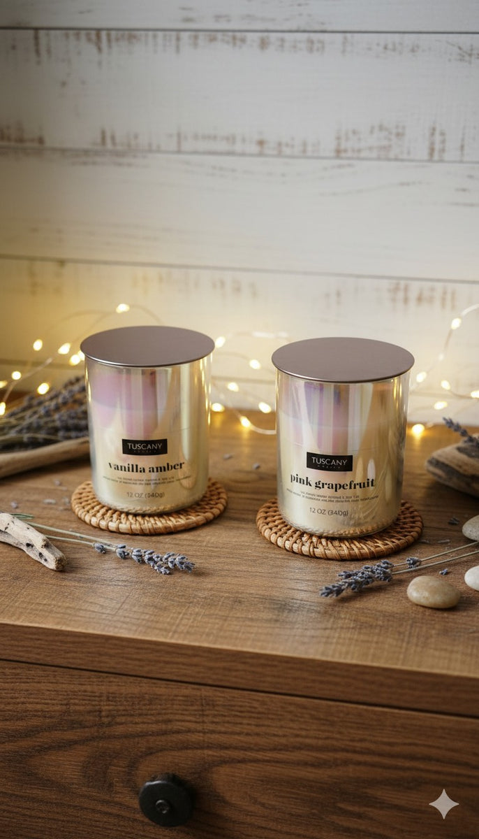 Glass candles